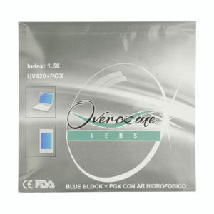 Cristal CR Foto Gris Capa Blue +4.00 -1.00