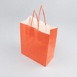Bolsa Kraft Naranjo 16x21x8